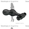 Plug anal con vibracion y 10 funciones